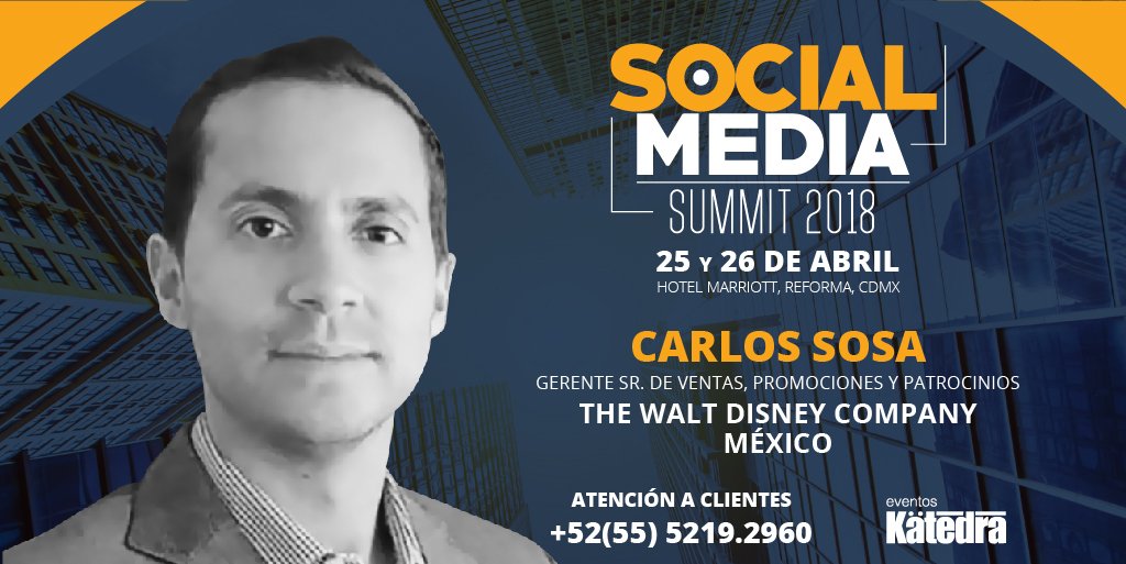 eventoskatedra's tweet photo. Realiza contenido inteligente que genere KPI´s deseados por tus clientes en Rede Sociales con resultados comerciales.

Social Media Summit 25 y 26 de abril , Marriott Reforma, CDMX
Compra tu boleto aquí: https://t.co/purpY22Qgq https://t.co/49oVyPFn6E