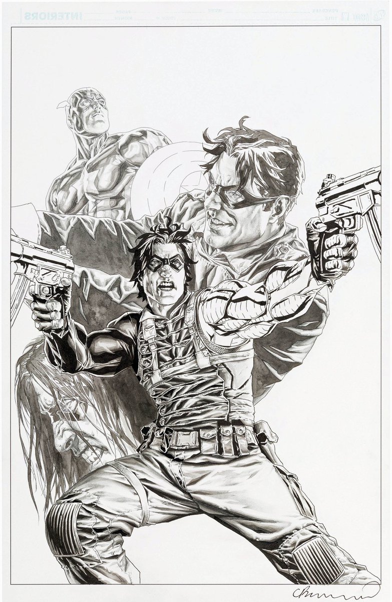 ZakkisBatman's tweet photo. Winter Soldier #1 by Lee Bermejo https://t.co/VdTnCYu7D7