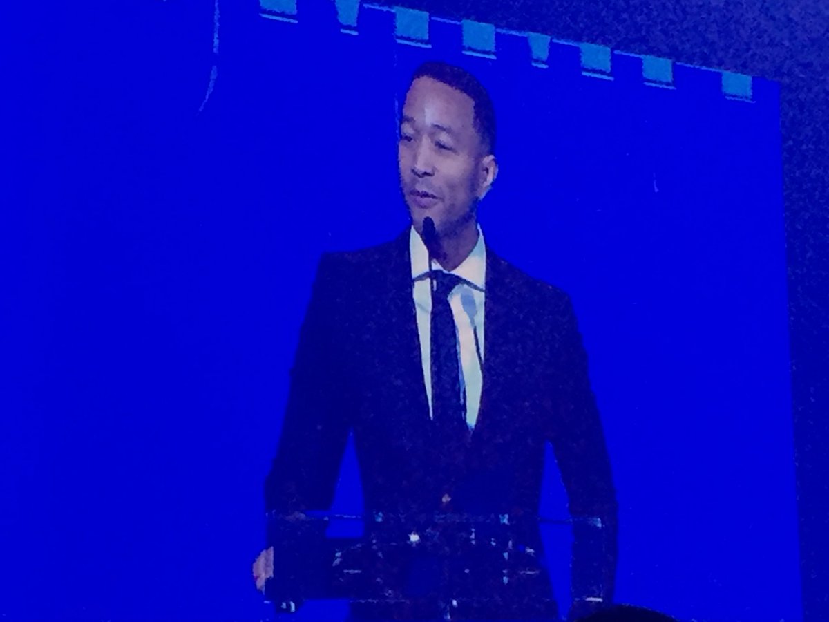 John Legend at ASU-GSV. Clip  the connection between zip code and poverty. <a href="/pammoran/">pammoran</a> #wearelrng #letemshine