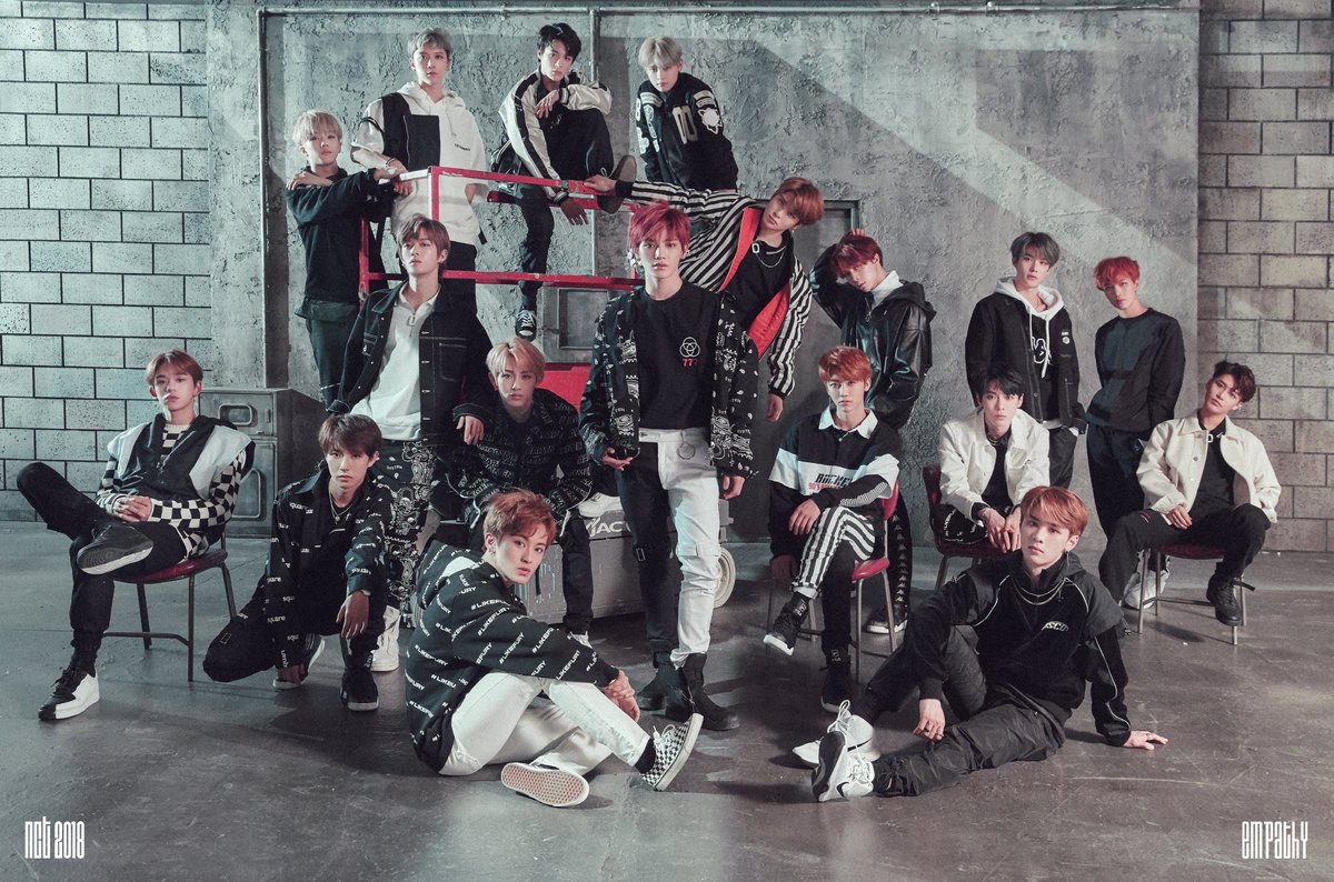 The real SMP(SM Music Performance) is here!
NCT to reveal MV for ‘#BlackonBlack,’ which features all 18 members of NCT, at midnight tonight!
🎬NCT 2018 ‘Black on Black’ MV release: 2018.04.19 0AM KST

#NCT2018_EMPATHY #NCT #NCT2018 #NCT_U #NCT127 #NCT_DREAM #NCT2018_BLACKONBLACK
