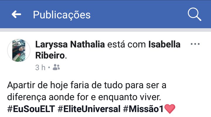 Isabella771cr's tweet photo. Missão 26:Concluída. Recrutei uma amiga pro Elite! #EuSouELT #EliteUniversal @itskathsoares https://t.co/cJqWqNPGFe