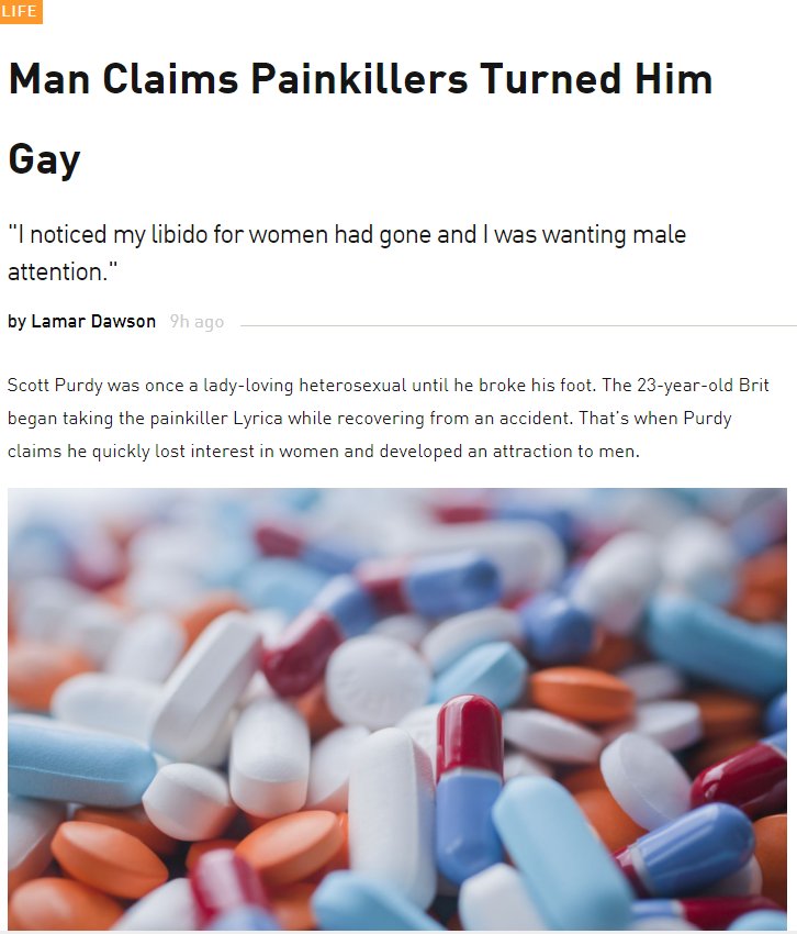 MoistCr1TiKaL's tweet photo. Fucking government painkillers turning the men gay
- Alex Jones https://t.co/T1Hug68xGr