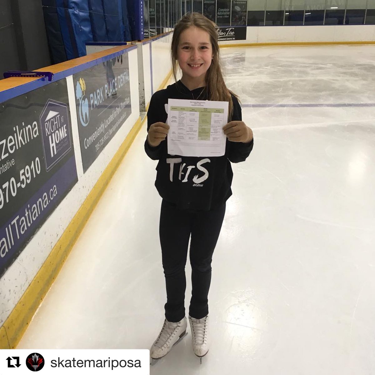 SkateMariposa's tweet photo. Passed Star 5 Skills Test at Spring School 2018 !! #figureskating #test #hardworkpaysoff @SkateCanada @SC_Connections @SkateOntario https://t.co/vnsUZQhATE