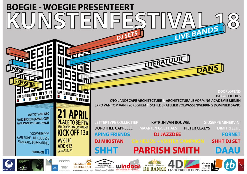 tinemoniek's tweet photo. Wisten jullie trouwens al dat @_katrijn en @DimitriLeue zaterdag samen met ander lekkers op een podium staan in mijn mooie Menen? Met als heerlijk achterafje #DAAU. #boegiewoegiekunstenfestival https://t.co/Bb2tvwtwis
