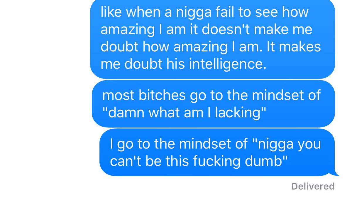 wise words from me to my ladies tonight.