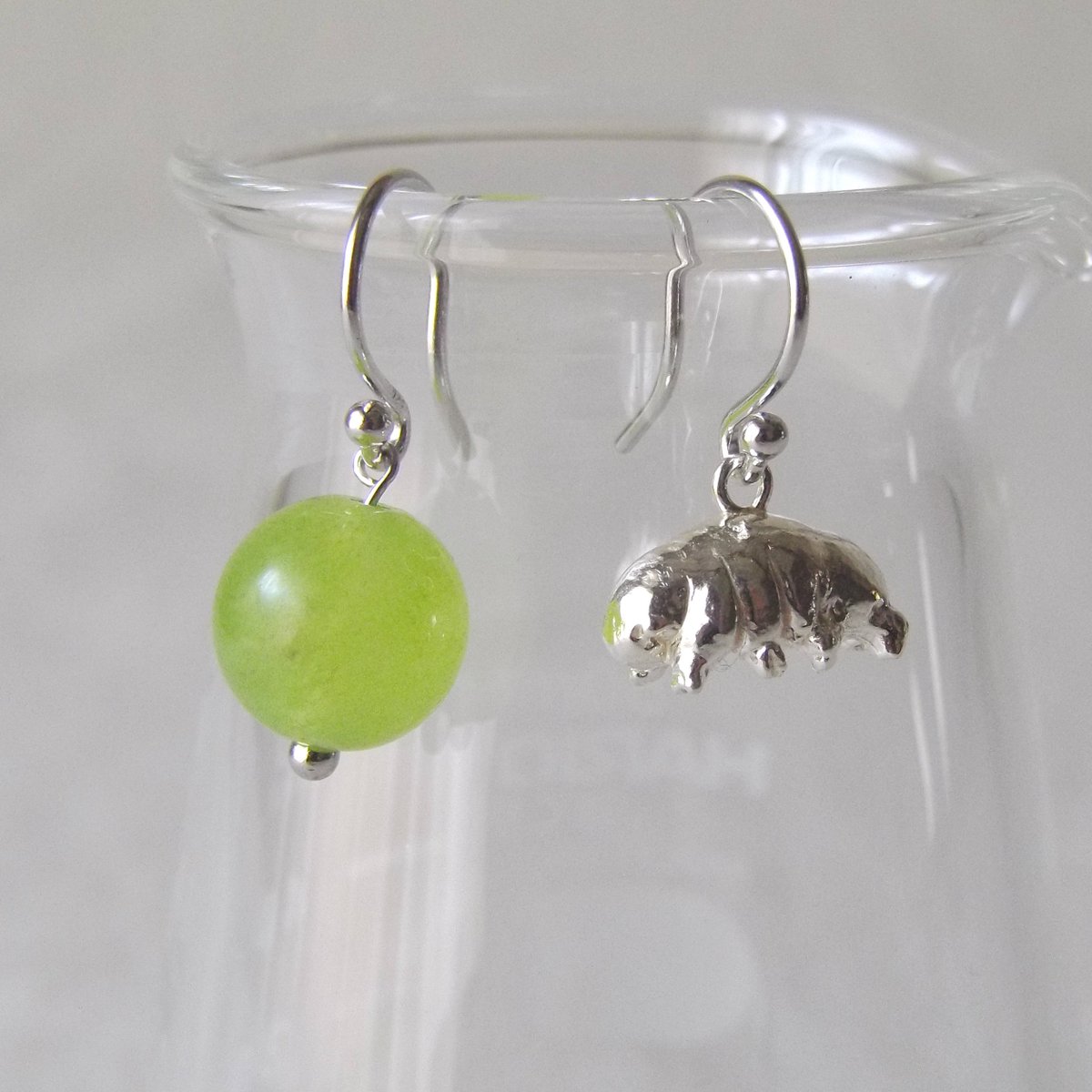 舎利猫 على تويتر 日常使いできる可憐な微生物アクセサリー ミドリムシのシルバーデコレバージョンやクマムシピアスは新顔で届いております 微生物の綺麗な透明感や可愛いフォルムをさりげなく楽しめる繊細なデザイン Eqoucoさんのシルバーアクセサリーです