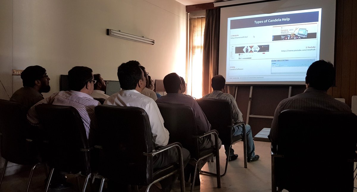 WeTalkRetail's tweet photo. 'How to use Candela Help' Internal Training in Progress
Trainer Rana Faisal Nadeem
#lumensoft #candela #retail #trainings https://t.co/nmpSN28YBH