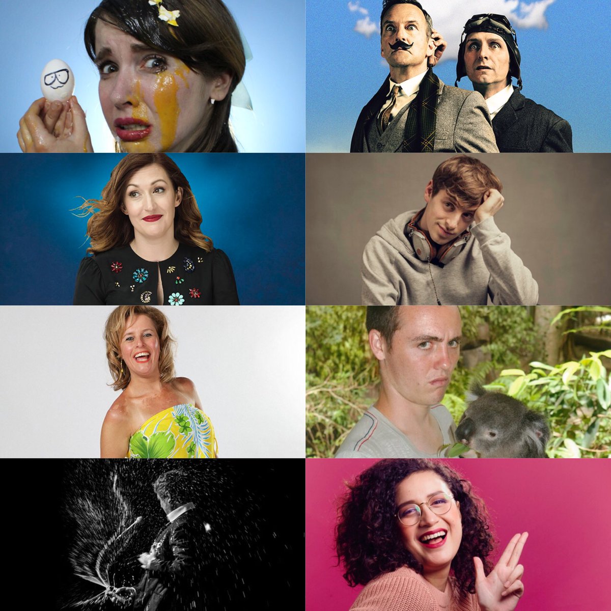 JoeyLightbulb's tweet photo. 💳Would you trust Helen Bidou with your credit card details? 
"100%. I want that woman to reinvent my look."

We asked all 8 Barry Award nominees &amp; they didn't hold back. 
https://t.co/BKussU1PeX #micf #helenbidou #LOLS #ComedySecrets https://t.co/HS4l5WFYJp