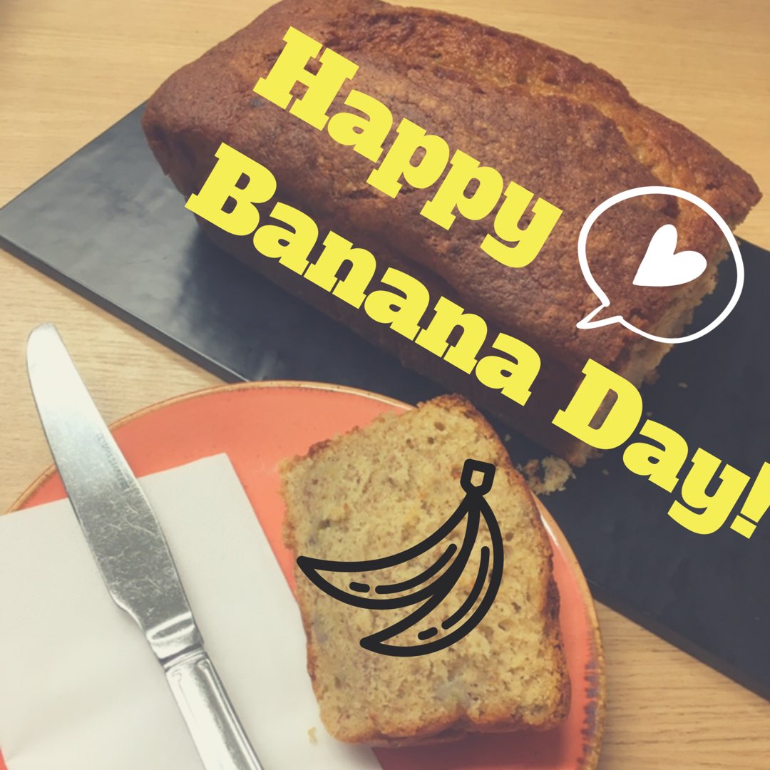 johnwatt_son's tweet photo. From #bats to #BananaDay today! We are super excited about this as we do our famous #bananabread that a lot of people 💚 -it comes toasted where you can then spread delicious #WinterTarn #Dairy #Butter on or you can request as it is. Only at #BankSt #Carlisle #NationalBananaDay https://t.co/r3L0mMN2Gi