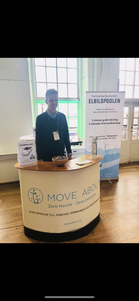 MoveAbout_Swe's tweet photo. Välkomna till vår monter på Ekotransport! #Ekotransport2030 #moveabout #elbil #elbilspooler #hållbartresande https://t.co/B3Alk1B3CK