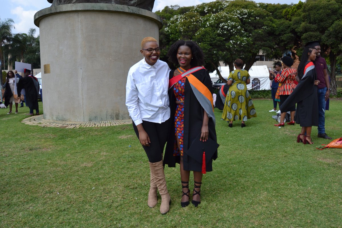 Queen_Finxa's tweet photo. I am so proud of you,
And so happy to see all that hardwork come into fruition.
You did THAT!
Such a beautiful flower, blooming ever so greatly.๐ป
Ich liebe dich @mbaliim_ โค
#LLBae #Graduation2018 #Graduate https://t.co/BJM5MgQXvl