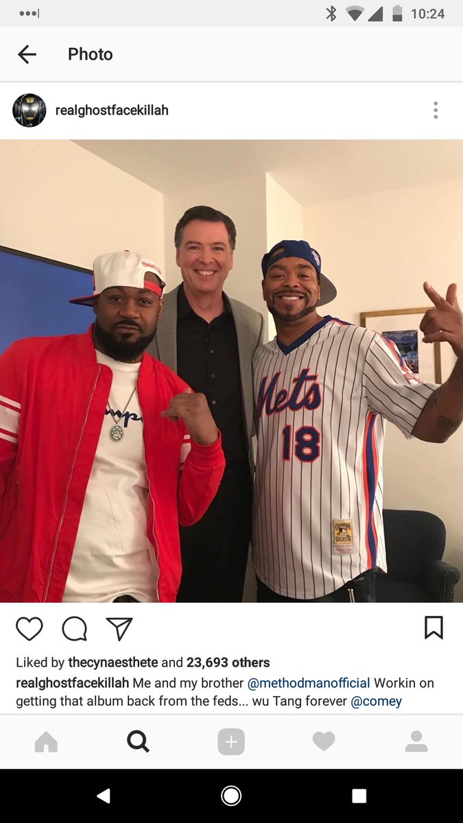 markuswierz's tweet photo. Life after #Trump.
@Comey #realghostfacekillah @WuTangClan https://t.co/9nUGlsuu9l