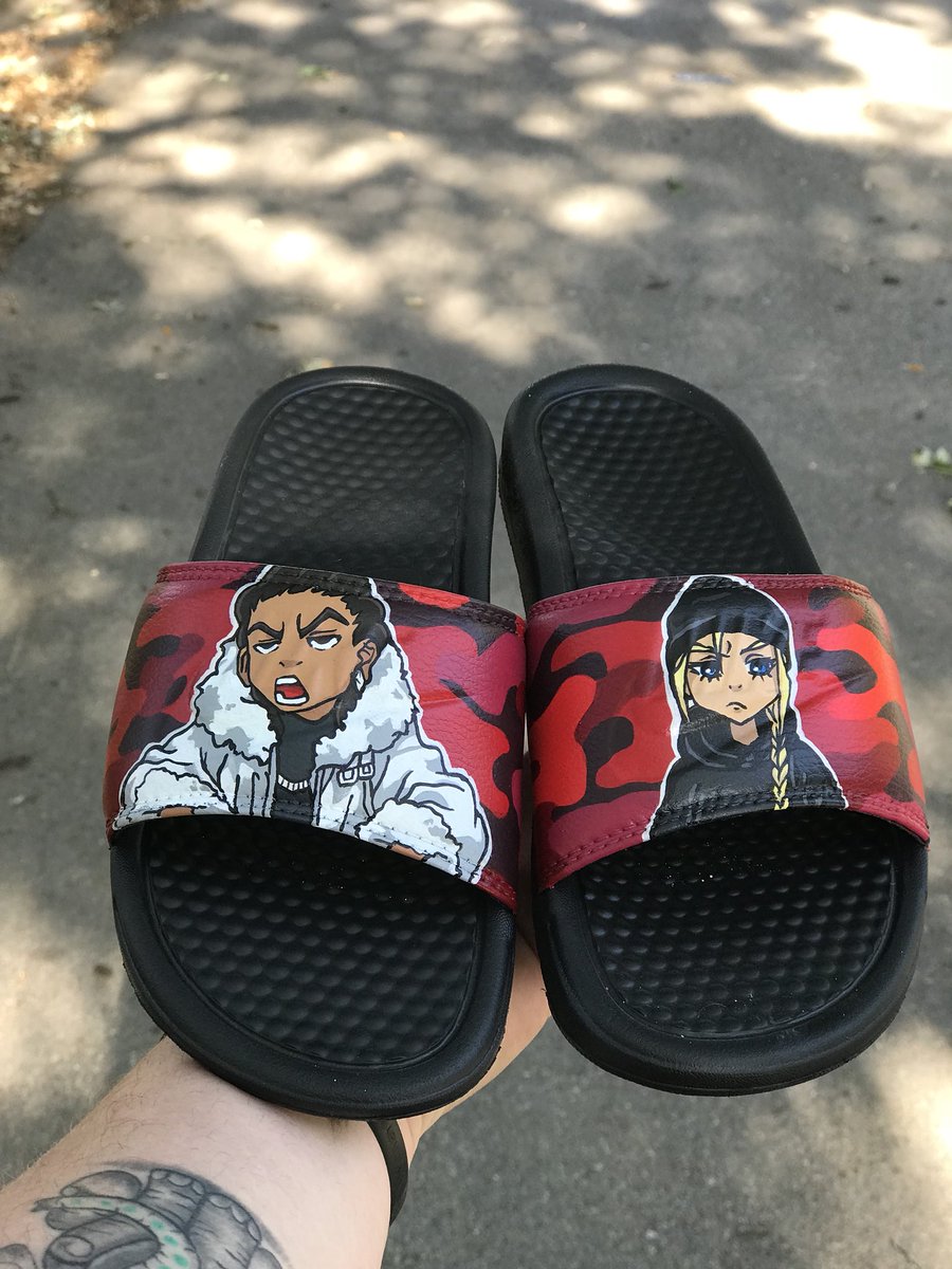 custom boondocks shoes