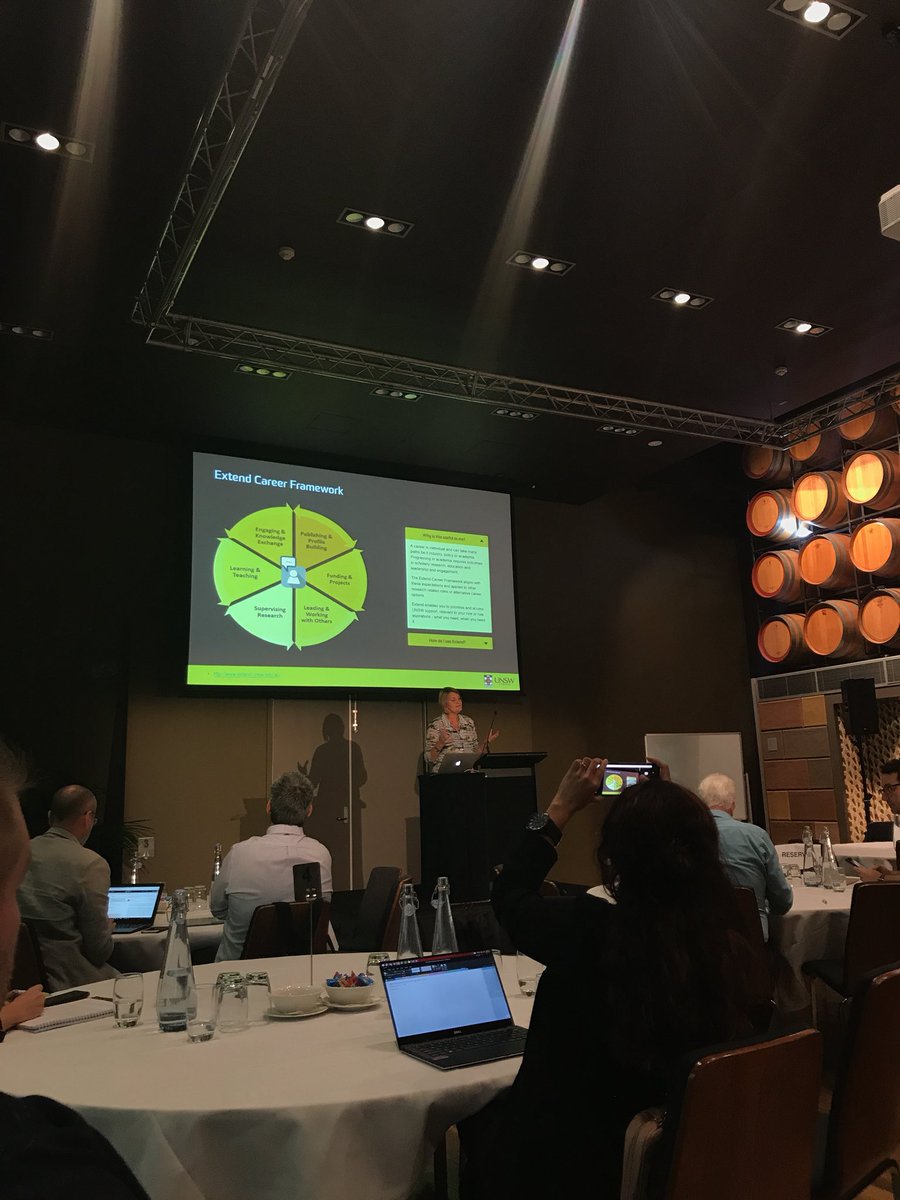 lucyjon36732163's tweet photo. Cecilia Stenstrom presents on the rollout of the @UNSW Essentials of Supervision program for HDR Supervisors #QPR2018 @UNSWGRS @la_warren #supervisordevelopment https://t.co/pVkhJ5lyrn