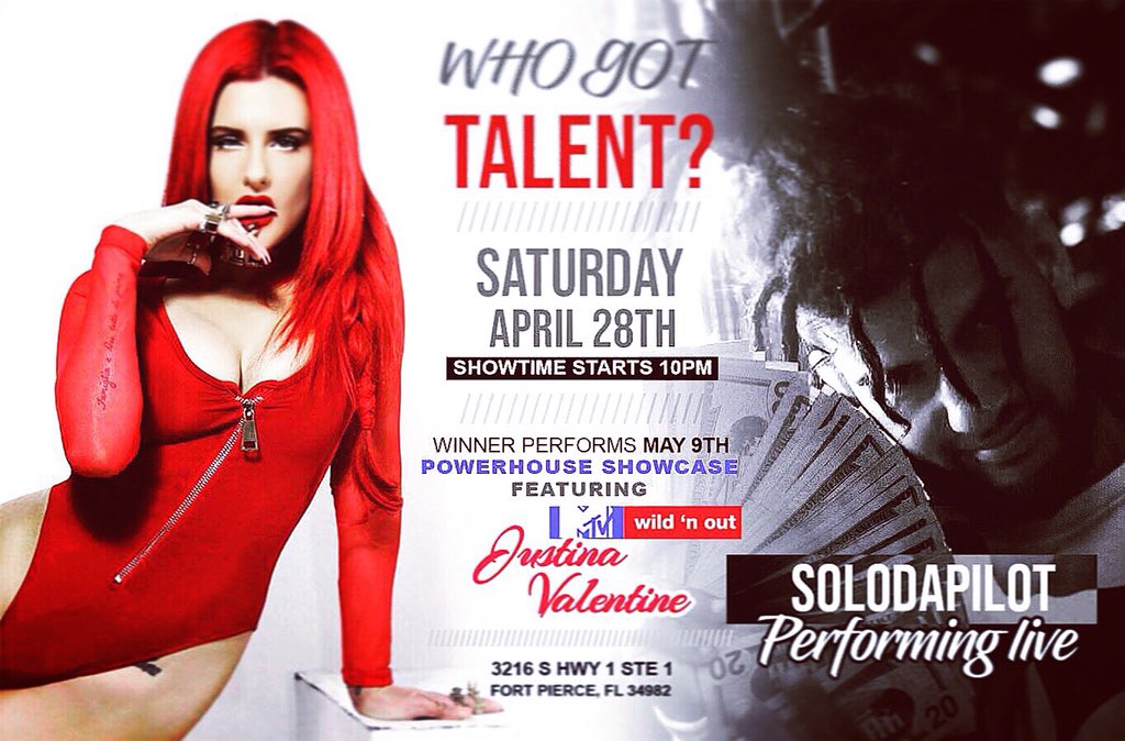 🔊PERFORMING FOR THE FIRST TIME IN #treasurecoast county 😈APRIL 28, 2018 m  3216 S HWY 1 ste 2 fort pierce, Fl 34982
Everyone #issa invited.... come see @solodapilot #takeoff 🛩
•🔑🚪💰 #xxl 
#krushalpromotions
#florida #fortpeirce 
@Saycheese_Media 
@XXL 
@justinavalentine