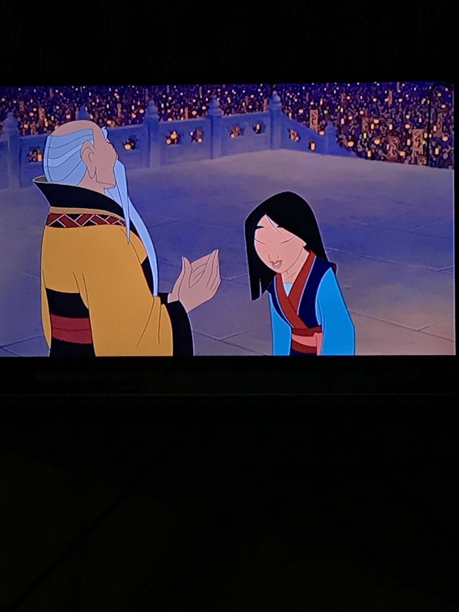 JordanLauher's tweet photo. Watching “Mulan” (don’t judge), and while of course this is an empowering movie with a woman hero there is still so much equality towards woman. This is set in a way different time period but there are many parallels to expectations and views of women today #CCiFeminism https://t.co/AiPERfT2PN