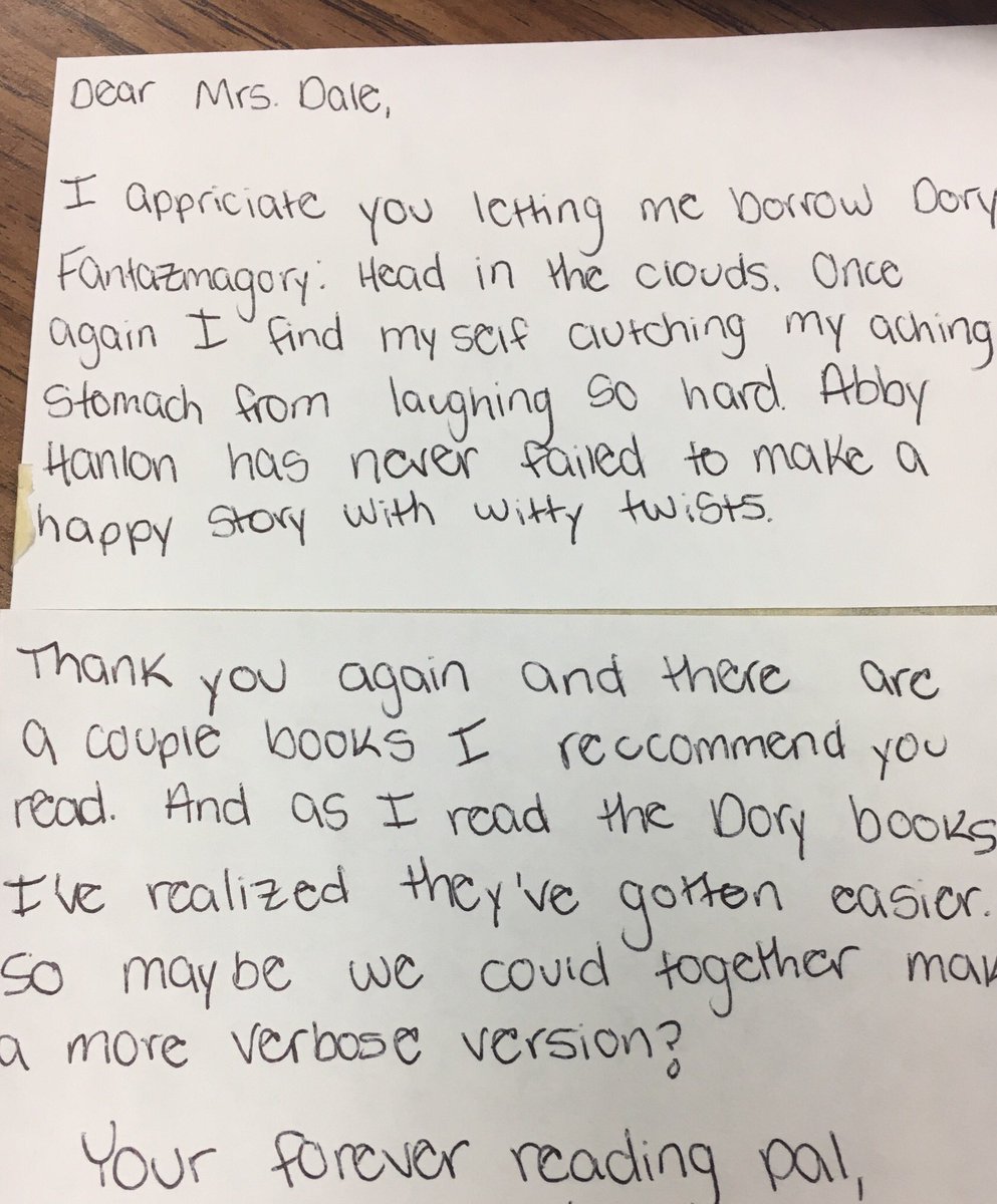 2ndkittyqueen's tweet image. The note I found in a book I loaned a former student ❤️❤️❤️ @BSEhseIN @TeamMurch4 #alwaysareadingpal #lifelongreader #bestnote