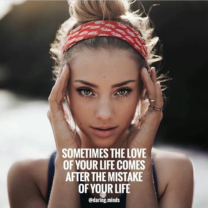 Sometimes the love of your life comes after the mistakes of your life. 💥💥
<a href="/EntrepreneursTb/">SoundsTube</a> 
#motivation #inspiration #life #love #mistake #mistakes #dream #goals #happiness
