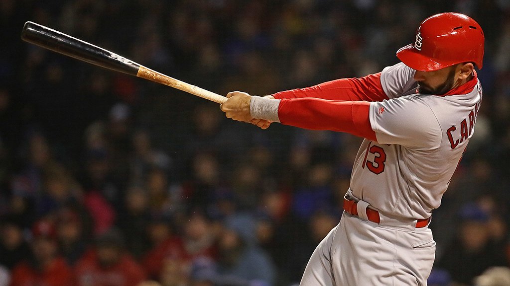 2-4 with a double and 3 RBI.  Have yourself a day, @MattCarp13!  #STLCards https://t.co/mfJq5m6yOZ