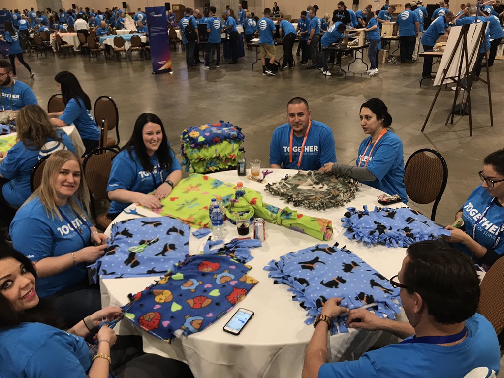 DDTofLA's tweet photo. During this #NationalVolunteerWeek, I'm Excited & Proud to see the outcomes from the hard work our event design/production team puts in YR round. #PreponPoint, ready for 650 participants, #BlueJay Nests, shelter #DogBeds, Canvases for #artkits, #Furniture for #vets & More @gv2gt https://t.co/QV1rPVGgRn