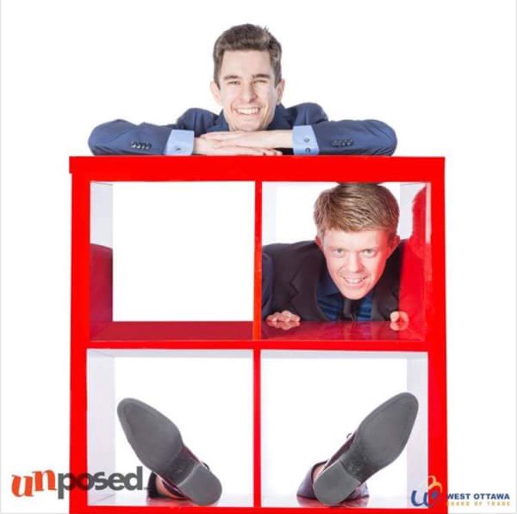 When it comes to thinking outside of the box, we like to think we’ve got you covered! #box #illusion #unposed @WestOttawaBoT