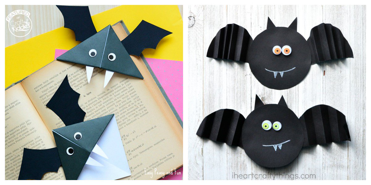 Check out these Cool Bat Crafts and Facts for Bat Appreciation Day! 
craftkiddies.com/2017/04/create…
