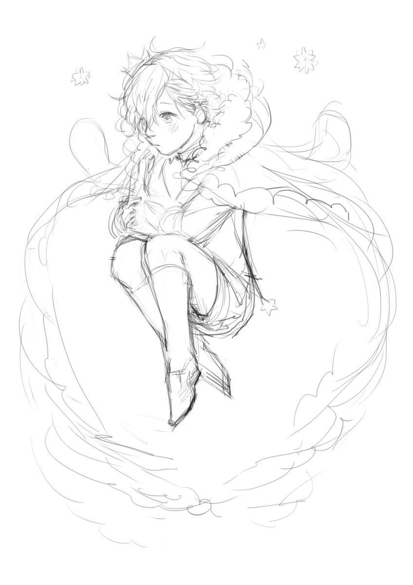 OC sketches from yesterday night!
My dream is to one day make a self-indulgent art book just of them haha//// 