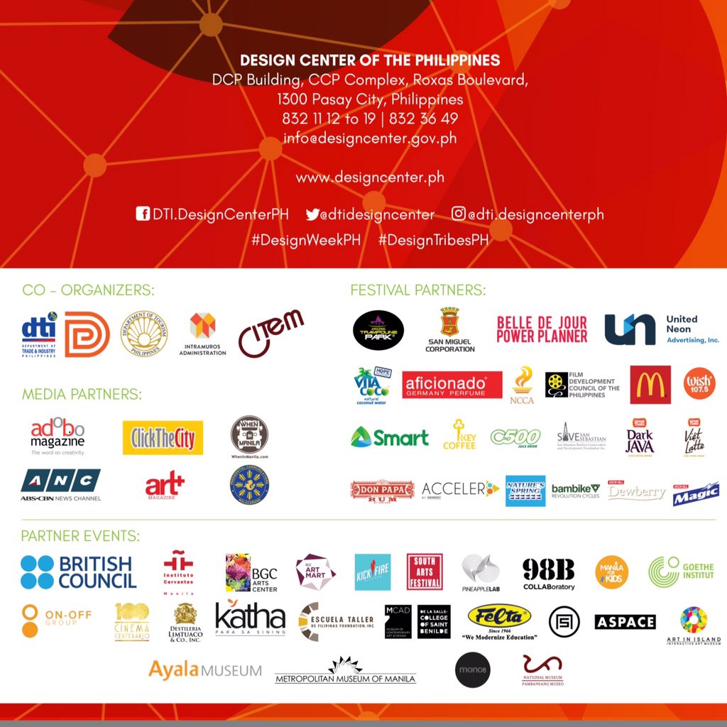 adobomagazine's tweet image. We would like to invite everyone to celebrate creativity with us slated tomorrow until the 22nd April 2018. #DesignWeekPH offers a series of design talks, design tours, hands-on workshops, exhibitions, art booths, live performances etc... #DesignTribesPH