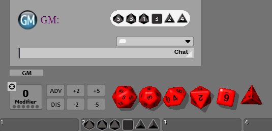 FantasyGrounds2's tweet photo. This week's #FantasyGroundsFriday tip...
Want to roll different die types together?  Drop them all into a hotkey as shown.  This example is 1d10+2d8+1d6+2d4. https://t.co/ozm8qKjhDZ