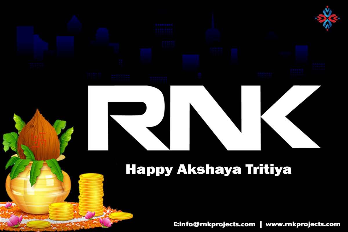 rnkprojects's tweet photo. #Akshay #Tritiya #Dhan #RNKProjects #happyexperiences #architecturalplanning #interiordesign #turnkeyinterio #mepervices #civil #innovation #performance #inspired #creative #realtor #property #makeinindia
For more information log on to : https://t.co/U1QIrFEcry https://t.co/GUkpwk38ya