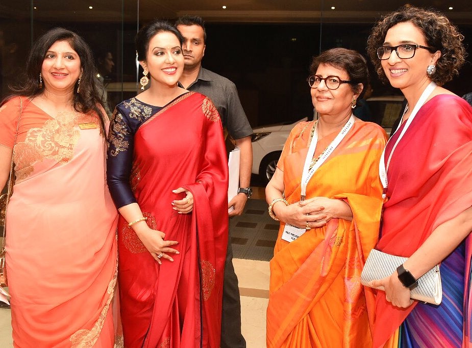 fadnavis_amruta's tweet photo. It was an honour to award highly accomplished women achievers frm different career paths @ficci_india #gr8Magazine #Beti awards! From being primary caregivers,women r now contributing to economy & social change! Let’s get inspired & inspire these supernovas to scale newer heights https://t.co/L9WpQXjbMd