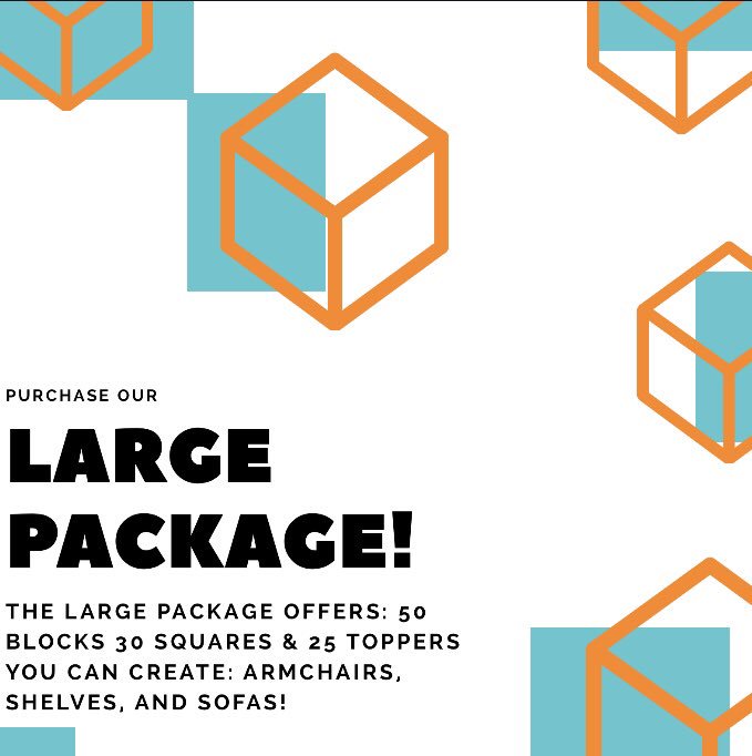 vei_BLOC's tweet photo. Don’t forget to stop by booth 13 to purchase your choice of a small, medium, large, or mega package! There is so much you can build, discover, and enjoy with Bloc! #YBS2018 #sphsbloc #veinternational #modular #furniture https://t.co/TfG2egWLPL