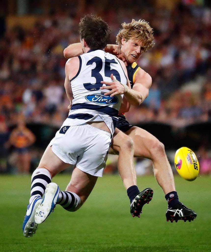 7AFL's tweet photo. The best tackler in the AFL is ______ https://t.co/cuxbZIy9js