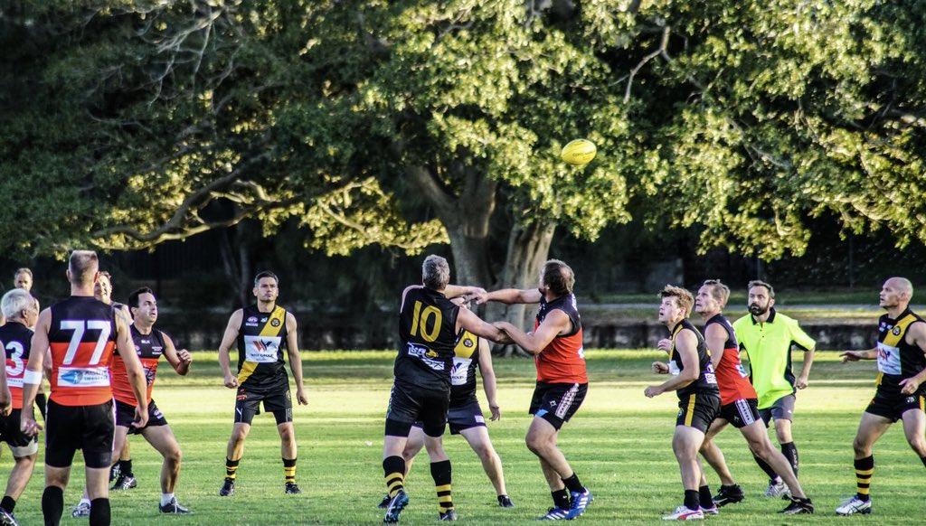 RedbacksAFL's tweet photo. Round One action... https://t.co/UE0WT28A30
