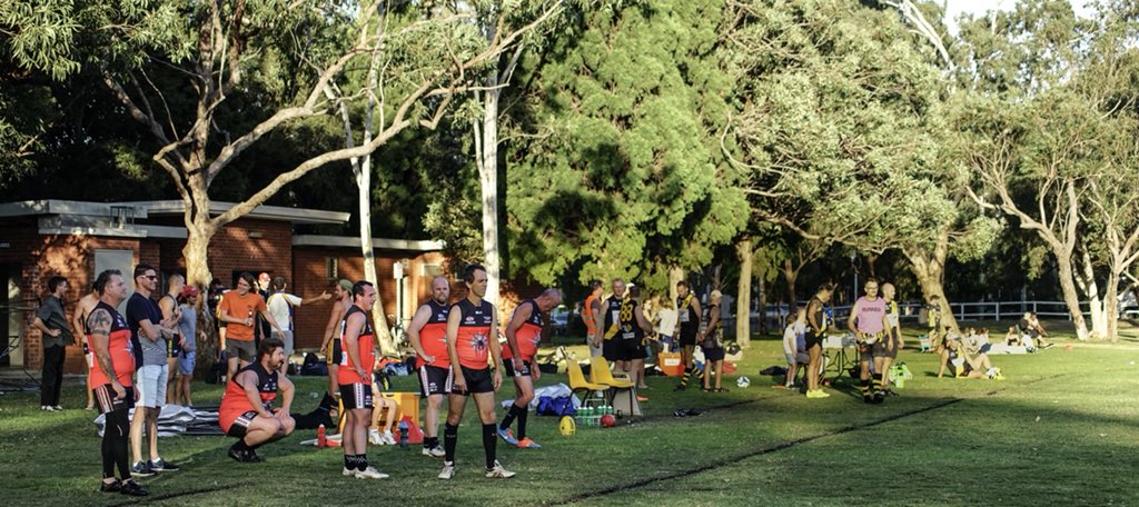 RedbacksAFL's tweet photo. Round One action... https://t.co/UE0WT28A30