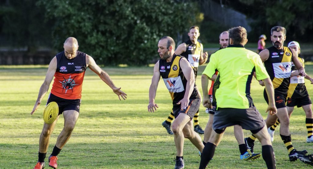 RedbacksAFL's tweet photo. Redbacks vs Balmain https://t.co/CiyWXIUtfe