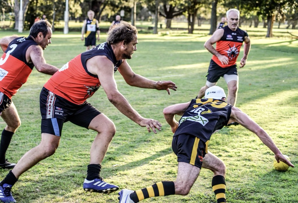 RedbacksAFL's tweet photo. Redbacks vs Balmain https://t.co/CiyWXIUtfe
