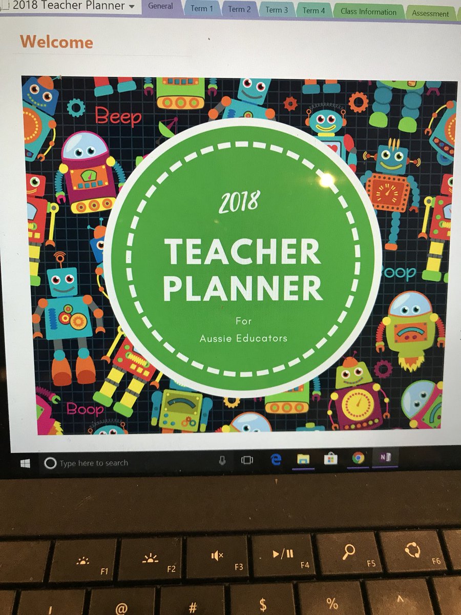 aliceleung's tweet photo. Setting up my teacher planner in OneNote. Thank you @pipcleaves https://t.co/jHzCwM9SYY