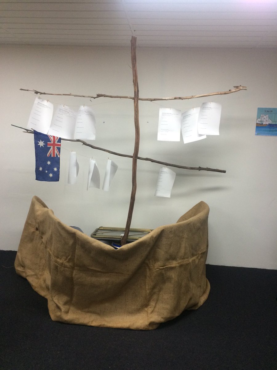Spencer2097's tweet photo. Great idea of displaying students work in the unit of History: First Contacts stage 2
#acuedu_P https://t.co/5AOIEPnvgr