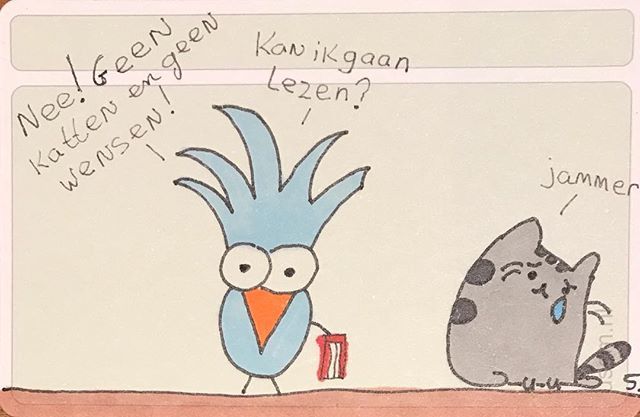 Lunchliefde010's tweet photo. Nee! Geen katten......
#lunchliefde #lunchlove #broodtrommelliefde #broodtrommelliefdekaartjes #broodtrommelpost #usem #usemnotecards #doodle #doodleoftheday #todaysdoodle #sketch #sketches #sketching #doodling #usemcardaday #bird #birds #birdsofinstagra… https://t.co/UT5PJWmCml https://t.co/fA9aNagbyz