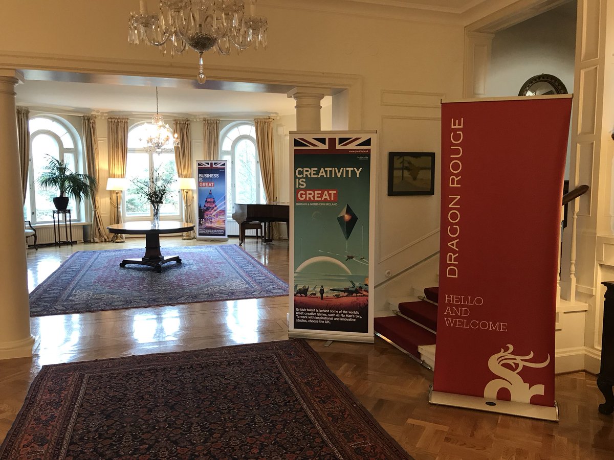 JamesByrnebrand's tweet photo. Excited to be here in #Helsinki at the @DragonRougeUK Nordic seminars at the Ambassador’s House at the British Embassy. Look forward to sharing our thoughts on Generation Z, how to #Humanise brands and the Paradox of Packaging! #SparkCreateReact #dragonrouge #dragonrougeseminars https://t.co/u9MwWNgCkr