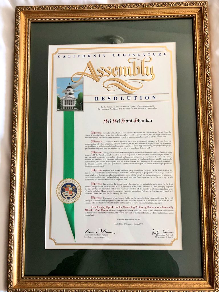 Gurudev Sri Sri Ravi Shankar tweet media