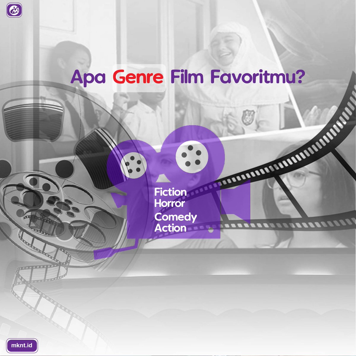 mknt_id's tweet photo. Siapa disini yang suka nonton film? Hmm.. Mungkin semuanya tunjuk tangan ya..  Share di kolom komentar dong genre film favoritmu!

#Film #Movie #Bioskop #Cinema #MKNT #MKNTID #MitraKomunikasiNusantaraTbk https://t.co/evCzsXUbVi