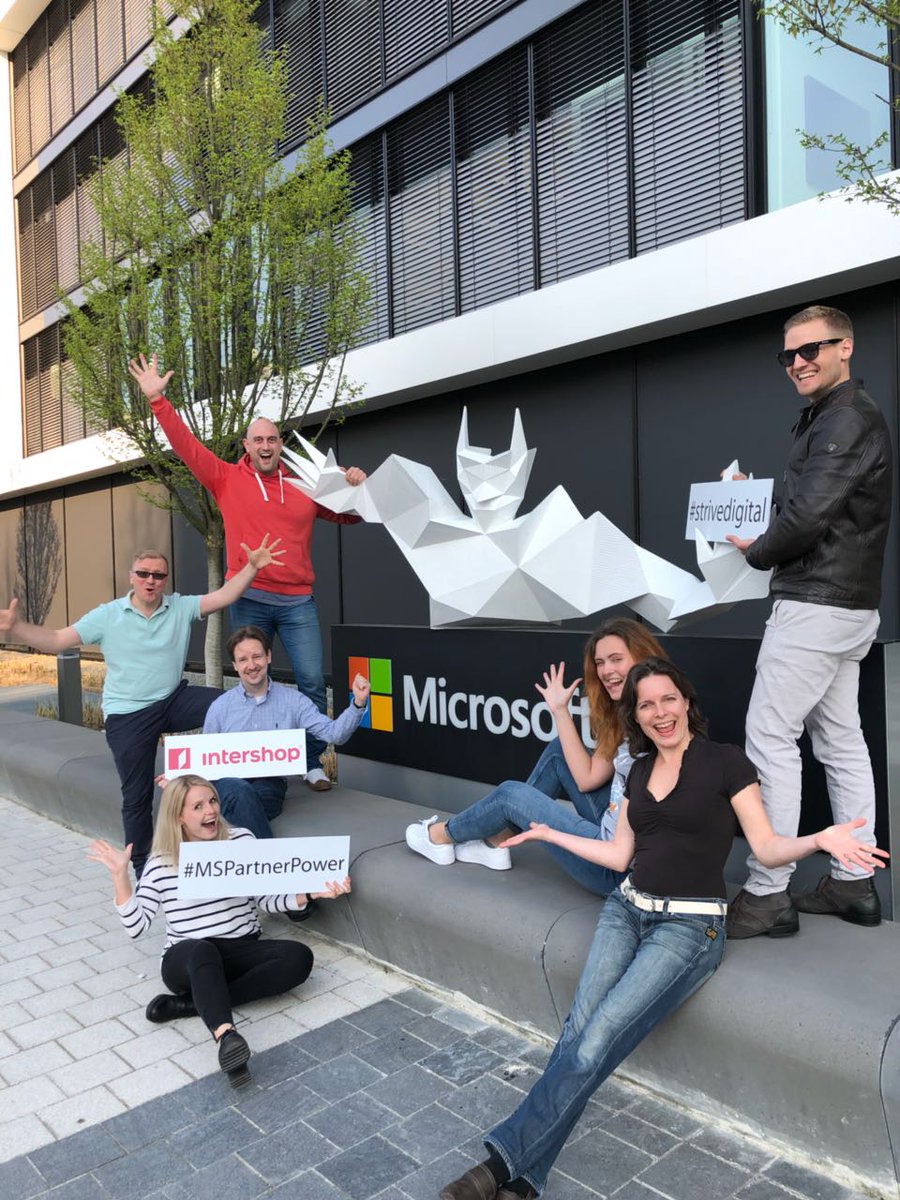 intershop's tweet photo. Der Hashtag #MSPartnerpower ist ganz wunderbar, weil er zeigt, dass es vom Vorteil für Unternehmen ist, sich auf Social Media zu engagieren. Ein virtuelles Miteinander schafft Vertrauen über große Entfernungen, und eine Welt, die #digitalfueralle ist, wird somit #digitalmitallen. https://t.co/NrxVrxF42H