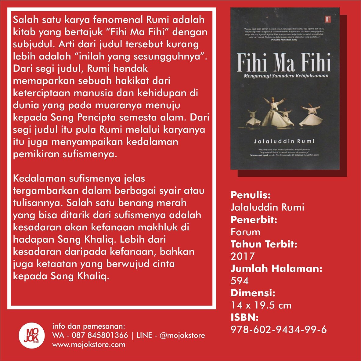 Buku Fihi Ma Fihi Mengarungi Samudera Kebijaksanaan Buku Fihi Ma Fihi Mengarungi Samudera Kebijaksanaan