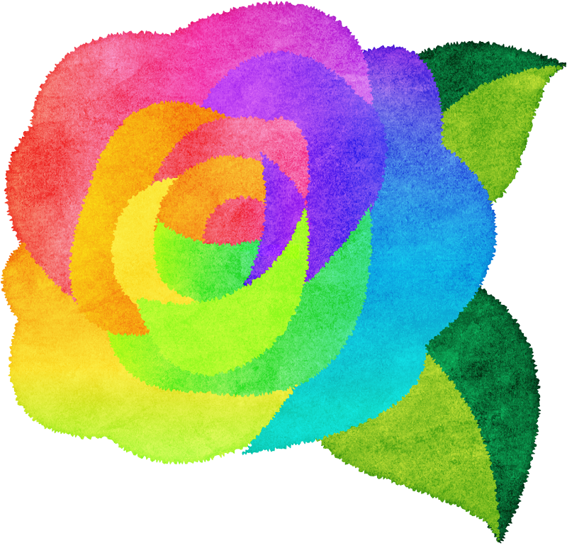 ট ইট র スタンプ販売中 イラスト素材 Penta バラの花 虹 のイラストを追加しました Penta フリー素材 イラスト T Co Khqau4peiq