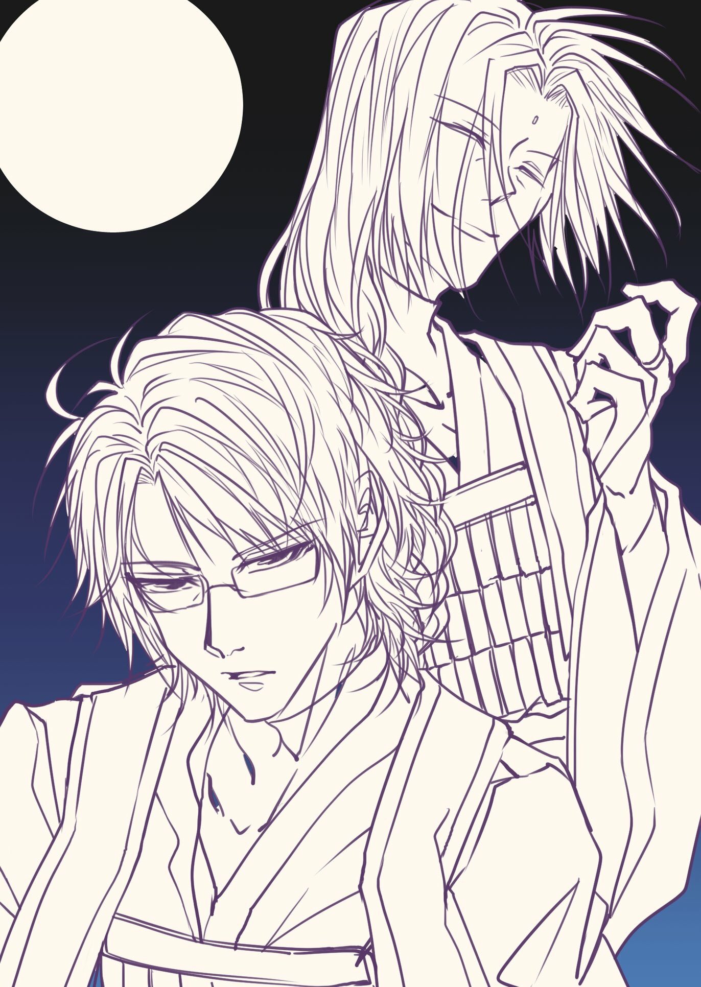 眠い草 光明 烏哭 Saiyuki 最遊記 烏光https T Co Mubmr0thke Twitter
