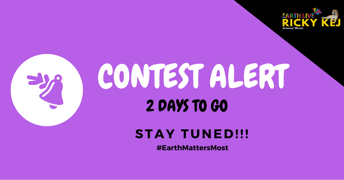 Earthlivconcert's tweet photo. #Bengaluru! 2 days to go for #EarthMattersMost #Contest.
#RT IF YOU ARE READY! #EarthDay #GoGreen https://t.co/HGGG4d4ZrD
