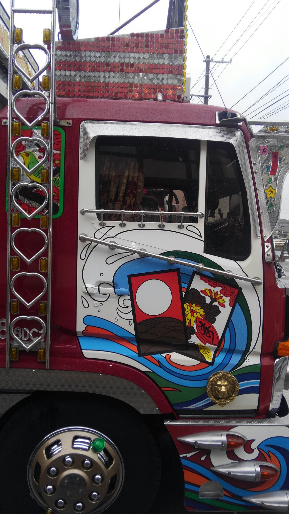 廃盤 当時物 希少 バイザーナンバー枠 アンドン付き 軽トラ小型 デコトラレトロ Yahoo!オークション -「デコトラ 軽トラ バイザー」(自動車