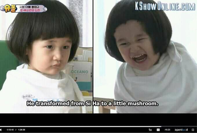 sharmainejjangg's tweet image. Bong Si-Ha rocking the #MicroBangs #Bangsnibela 😂😂 si @padillabela talaga naalala ko nong napanood ko to sa Return of superman. 😂 #ShowtimeSamaSummer